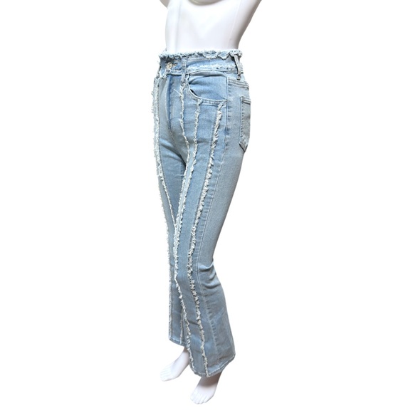 SHEIN High-Rise Distressed Skinny Jeans – XS - Picture 3 of 6